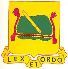 716th Military Police Battalion"Lex et Ordo"(Law and Order)