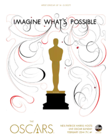 Official poster promoting the 87th Academy Awards in 2015.