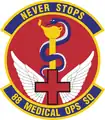 88th Medical Operations Squadron (redesignated as 88th Healthcare Operations Squadron on 30 Sept 2020)