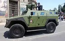 Miloš 4x4 armored personal carrier