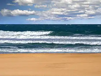 Ninety Mile Beach at Lakes Entrance