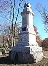 93rd Pennsylvania Infantry Monument (1888), Weikert Farm, Gettysburg Battlefield