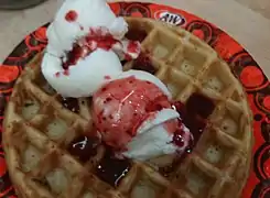 A&W waffles ice cream, Malaysia