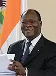 Alassane Ouattara, President of the Ivory Coast