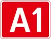 Motorway number