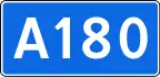 Federal Highway A180 shield}}