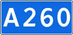 Federal Highway A260 shield}}