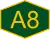 A8 highway logo