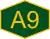 A9 motorway logo