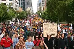 Image 53Australian industrial relations legislation national day of protest, 2005.