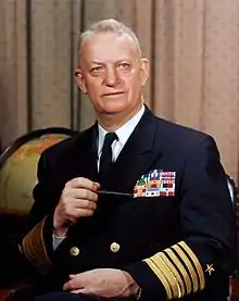 Arleigh BurkeAdmiral, namesake of destroyer class(1931, MS)