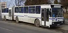 Image 125DAC 117UD articulated bus in Uzinelor, Romania (from Articulated bus)