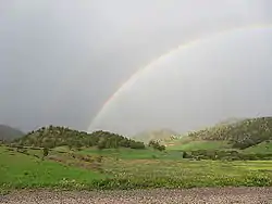 Rainbow over Aguelmous