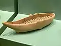 Model of an early Minoan ship. Odegetria Monastery area in Asteroussia, 1900 - 1700 B.C.