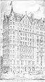 APA Building sketch by H H Kemp