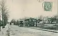 The Arpajonnais tramway station behind Arpajon railway station was used at the beginning of the 20th century by the CGB.