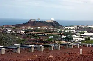 US Air Force tracking station at Cat Hill.