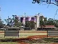 Painted murals on grain silos (2021).