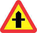 Crossroads with priority