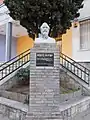 Monument on the premises of a secondary school in Barcelona