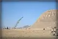 A Company, 9th Engineer Battalion, firing the MICLIC in training, Andar, Afghanistan 2011.