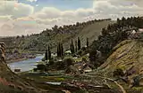 View from Ossiach Lake in Carinthia, 1886