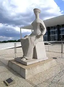 Alfredo Ceschiatti: Justice, Brasilia