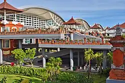 Ngurah Rai International Airport combines traditional Balinese elements with modern architecture