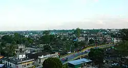 Aerial view of Dibrugarh