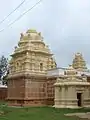 Shrine of Parvati in the Someshwara temple complex, Magadi