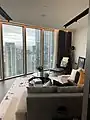 Interior of show apartment
