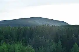 A view of Slieve Fyagh (335 Metres).