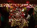 Mask of Akash Bhairava at Indra Chok