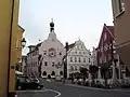 Town Centre with Rathaus (town hall)