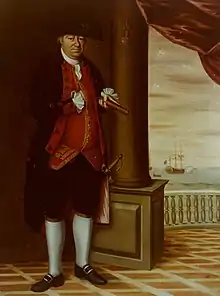 Image 39Abraham Whipple painting by Edward Savage  (from Continental Navy)