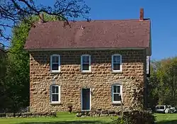 The 1884 Abraham Bisson House in St. Lawrence Township