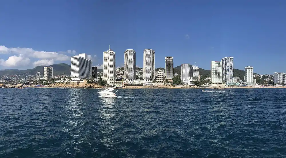 Acapulco panoramic skyline