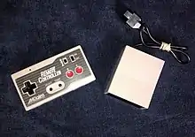 The Acclaim Remote Controller and receiver for the Nintendo Entertainment System.