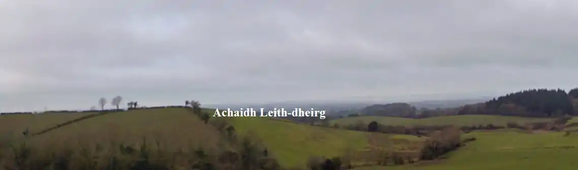 Achaaidh Leith dheirg - battle site