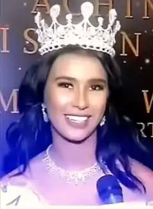 Miss Indonesia 2017Achintya Holte Nilsen,of West Nusa Tenggara