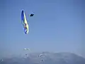 paragliding acrobatics