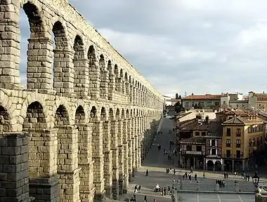 Image 76Aqueduct of Segovia (from Portal:Architecture/Industrial images)