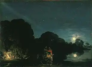 Adam Elsheimer, The Flight into Egypt, c. 1609