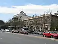 Botanic Chambers (1877) on North Terrace, Adelaide. The row was built in conjunction with the Botanic Hotel, seen in the top left corner of this picture.