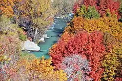 Karaj River in Adaran