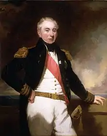 British Admiral Stopford was targeted as main enemy by Lalande