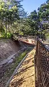 At the Miller Avenue to Wilkie Way, Palo Alto, bicycle/pedestrian path