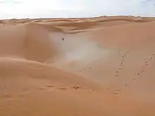 Image 5Sandy area west of Chinguetti (from Mauritania)