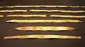 Several gold bands and diadems