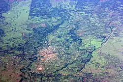 Aerial view of Himo